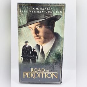 Road To Perdition VHS VCR Video Tape New / Sealed Tom Hanks Paul Newman‎